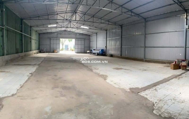 CHO THUÊ KHO XƯỞNG 4000M2 - TÔ KÝ - TÂN CHÁNH HIỆP - Q.12 - GIÁ 300 TRIỆU